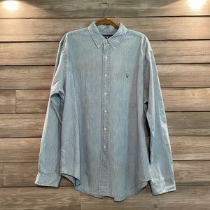 Polo button down shirt